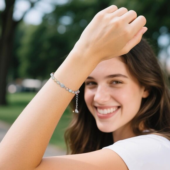 Unique Handmade Friendship Bracelet with Shoushan Stone - Thoughtful Gift Idea - Picture 2 of 6